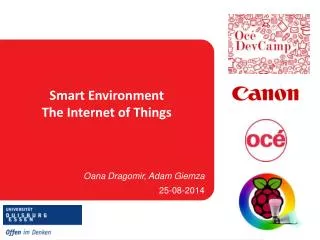 Smart Environment The Internet of Things