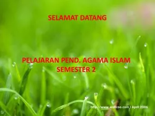 s elamat datang
