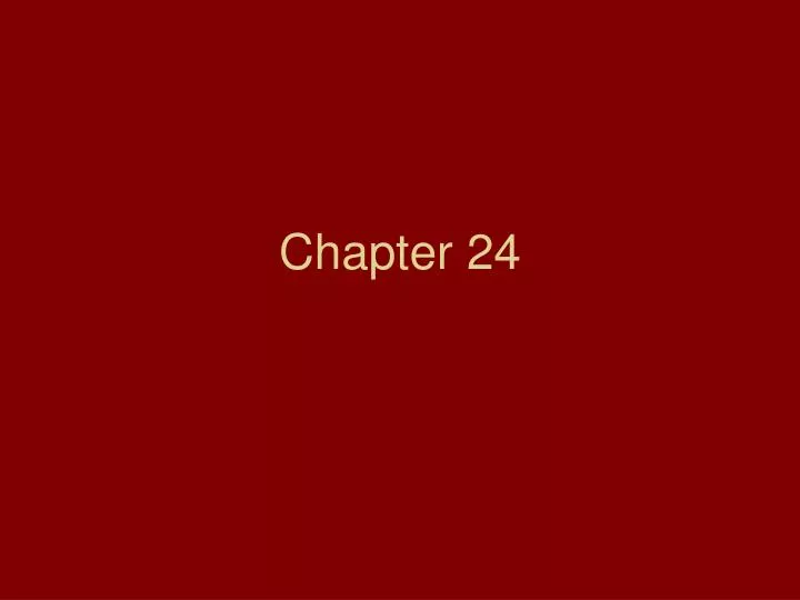 chapter 24