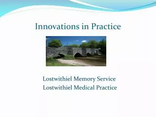 Innovations in Practice