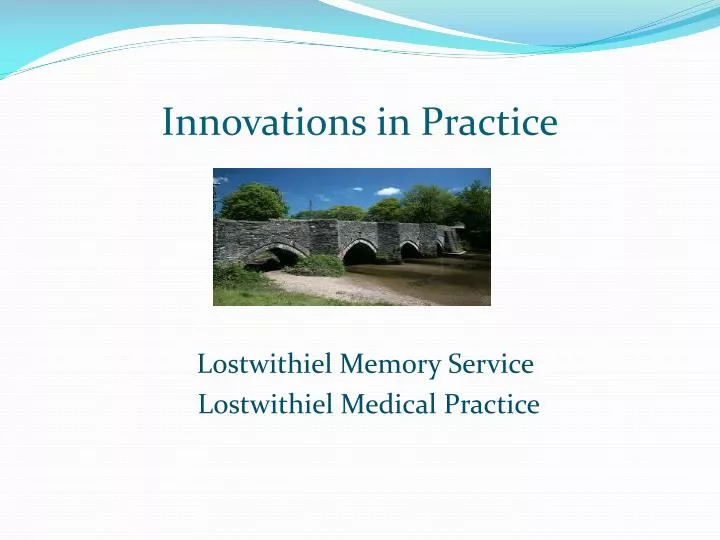 innovations in practice