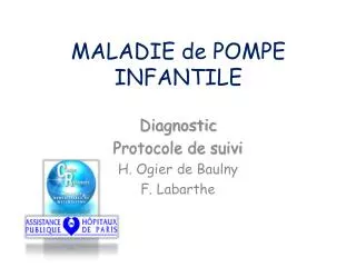 maladie de pompe infantile