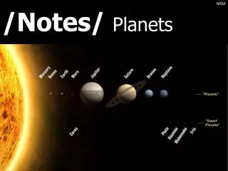 /Notes/ Planets