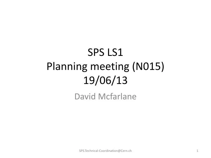 sps ls1 planning meeting n015 19 06 13