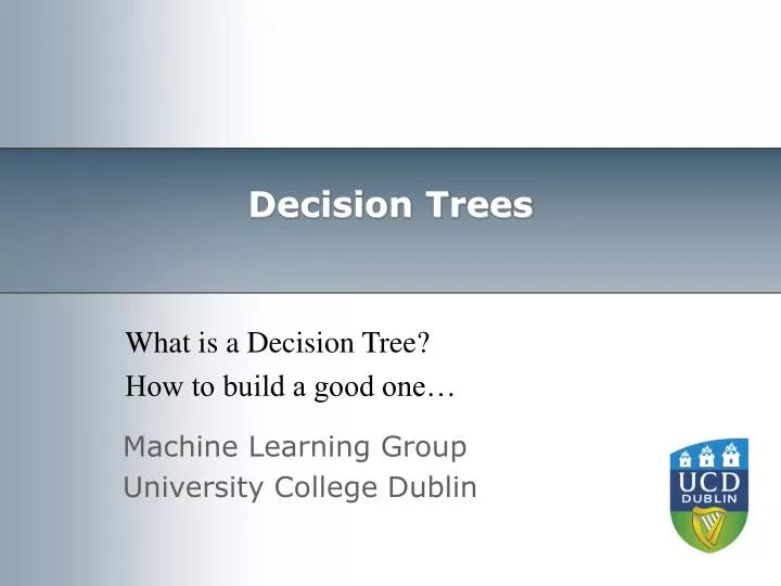 decision trees