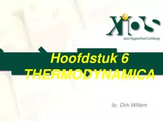 hoofdstuk 6 thermodynamica