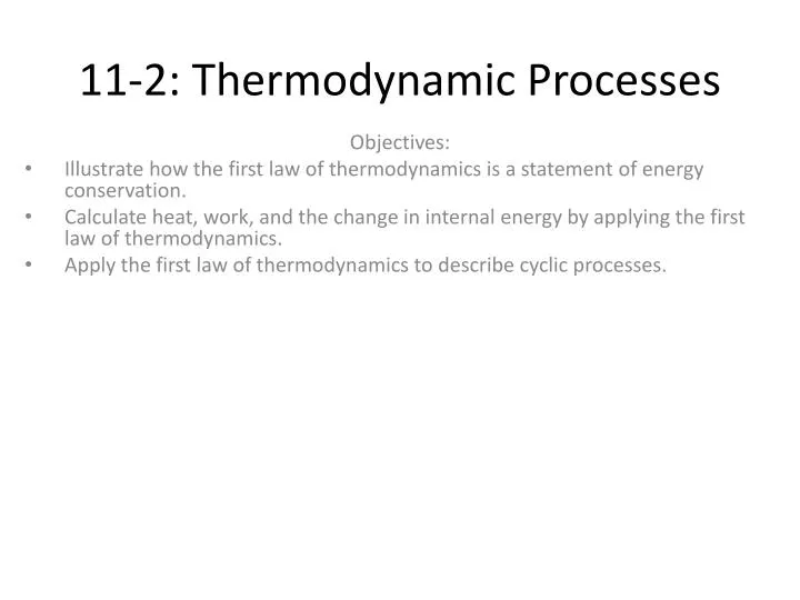 11 2 thermodynamic processes