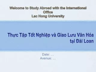 th c t p t t nghi p v giao l u v n h a t i i loan