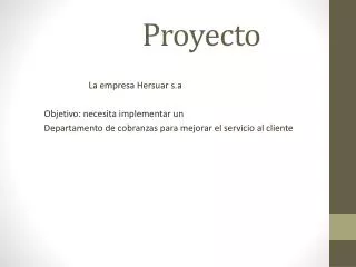 proyecto