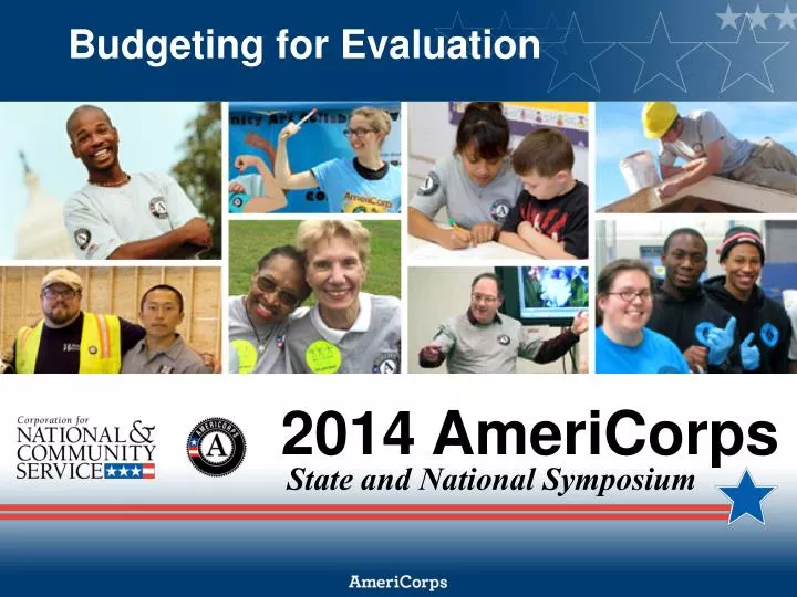 budgeting for evaluation