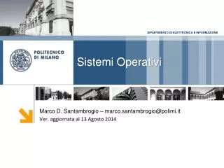 sistemi operativi