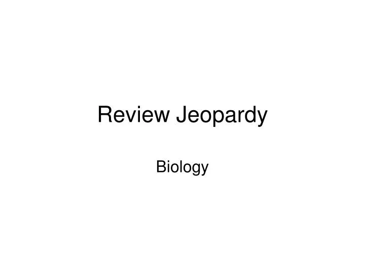 review jeopardy