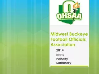 Midwest Buckeye Football Officials Association
