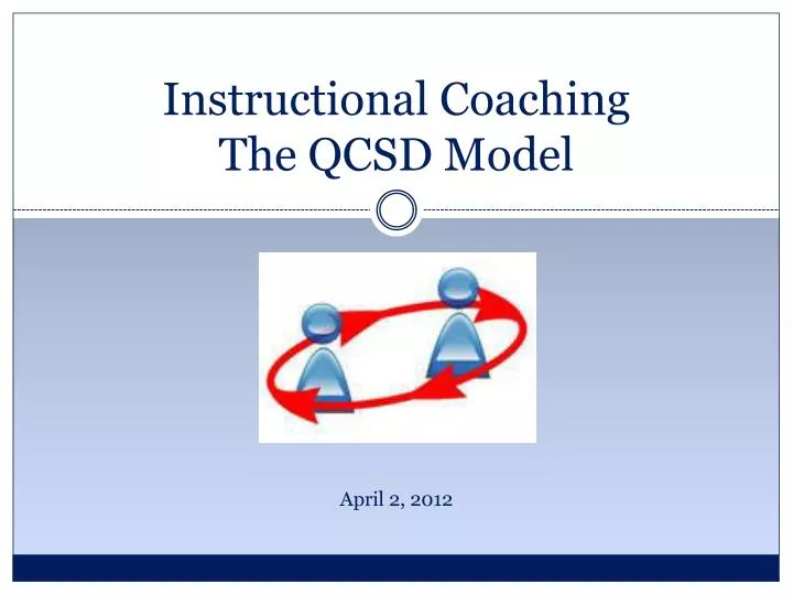 instructional coaching the qcsd model