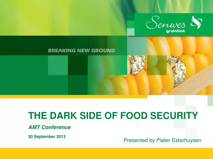 the dark side of food security