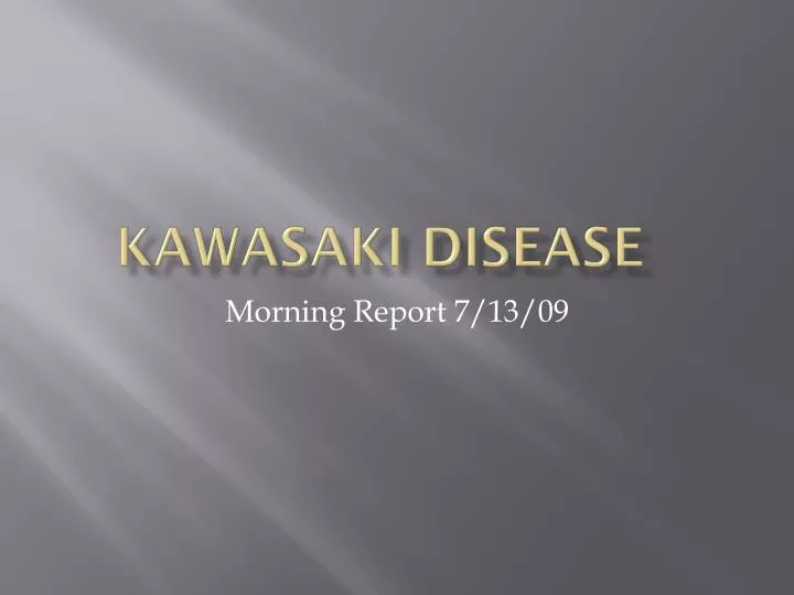 kawasaki disease