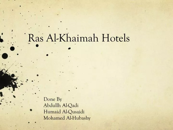 ras al khaimah hotels