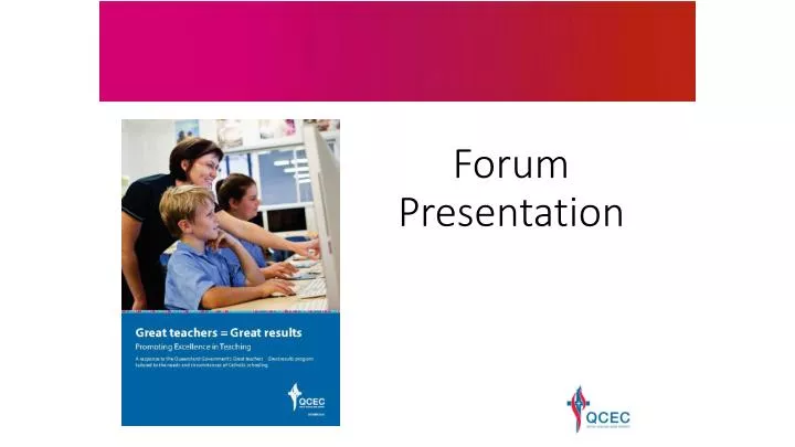 forum presentation