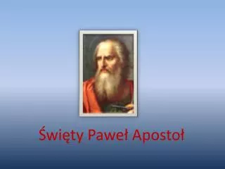 wi ty pawe aposto