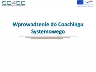 wprowadzenie do coachingu systemowego