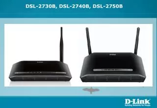 DSL-2730B, DSL-2740B, DSL-2750B