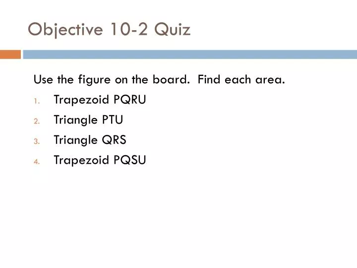 objective 10 2 quiz