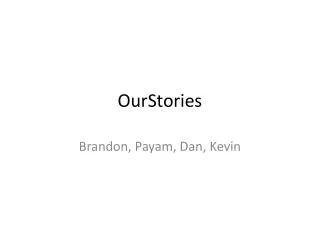 OurStories