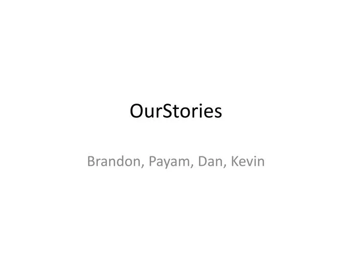 ourstories