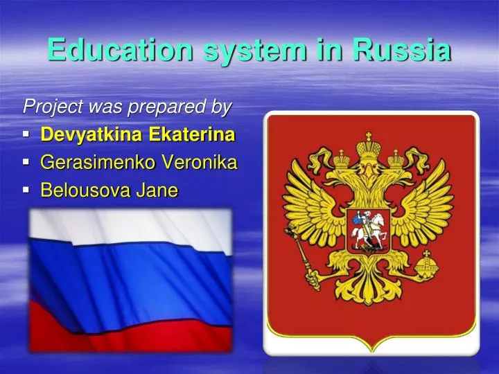 education system in russia