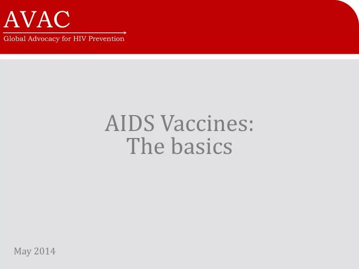 aids vaccines the basics