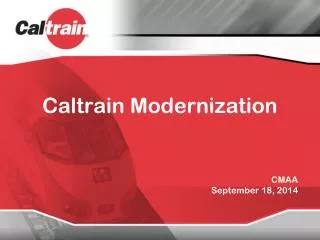 Caltrain Modernization