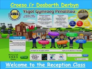croeso i r dosbarth derbyn