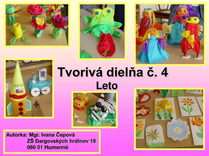 tvoriv diel a 4