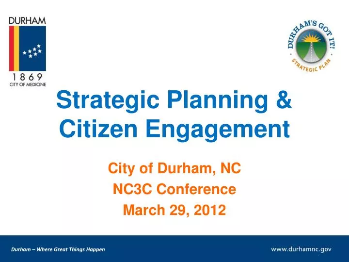 strategic planning citizen engagement