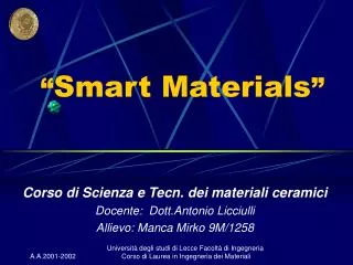 smart materials
