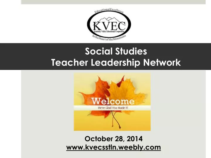 social studies teacher leadership network