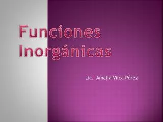 lic amalia vilca p rez