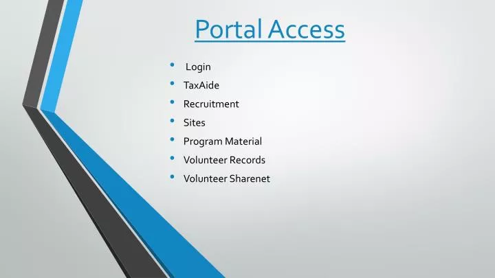portal access