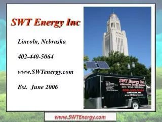 SWT Energy Inc