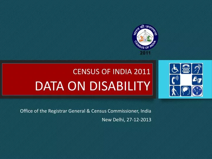 census of india 2011 data on disability