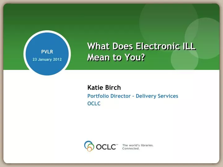 what does electronic ill mean to you
