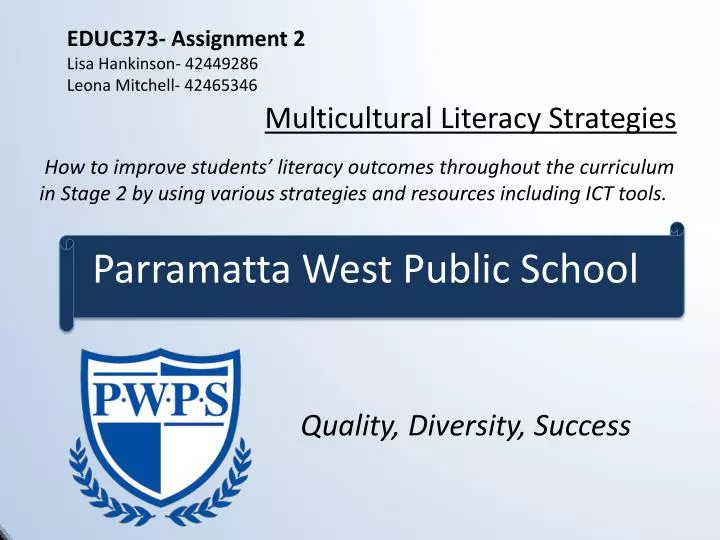 parramatta west public school