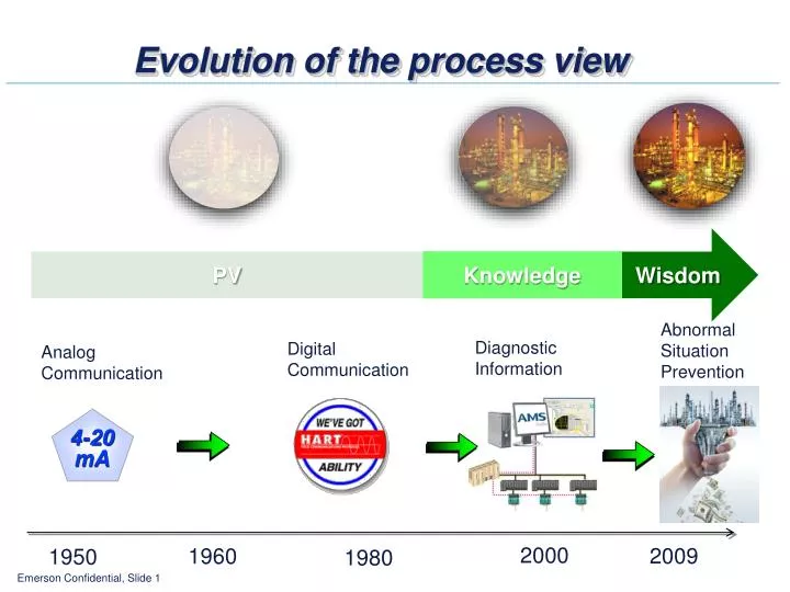 evolution of the process view