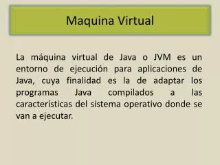 maquina virtual