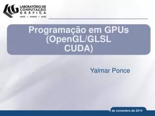 programa o em gpus opengl glsl cuda