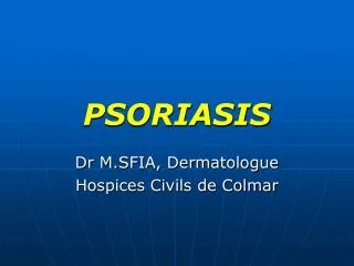 psoriasis