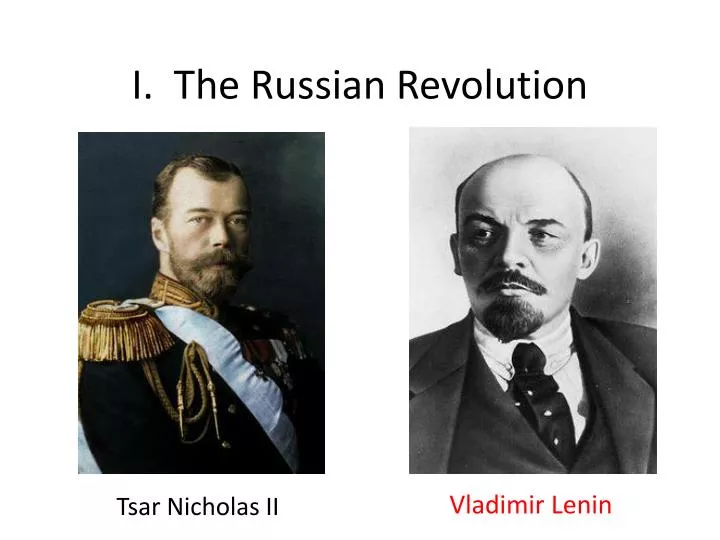 i the russian revolution