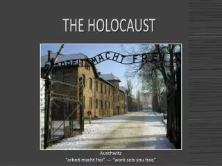 The Holocaust