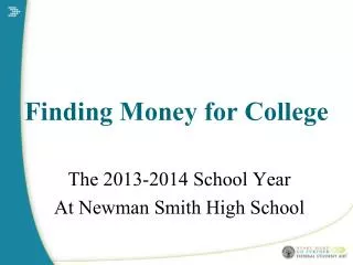 finding money for college
