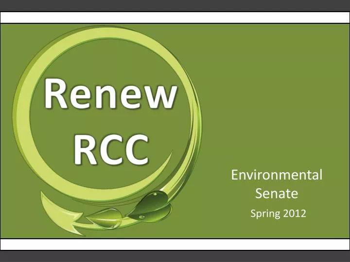 environmental senate
